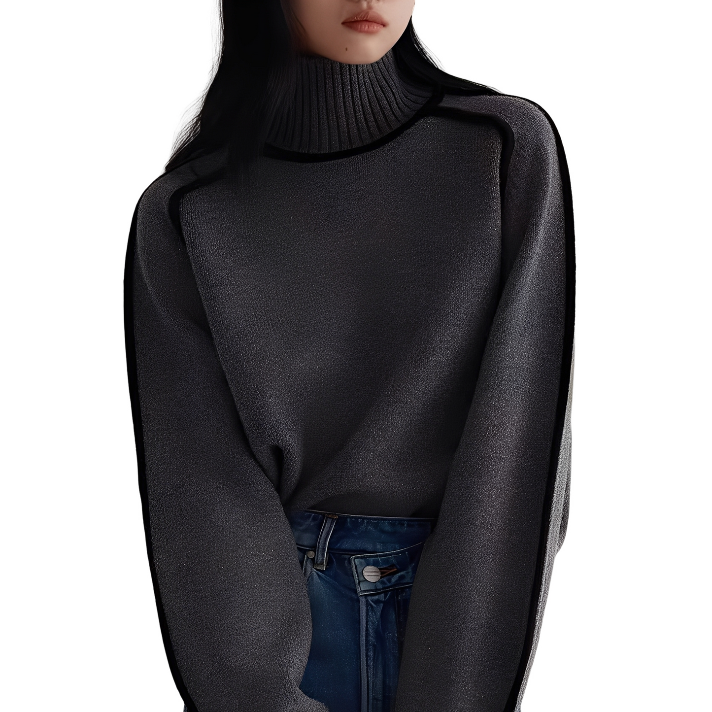 Hadyn - Elegancki kaszmirowy sweter damski