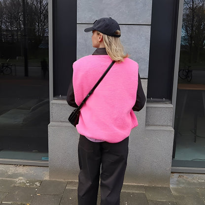 Vanessa - Wygodna kamizelka polarowa dla kobiet