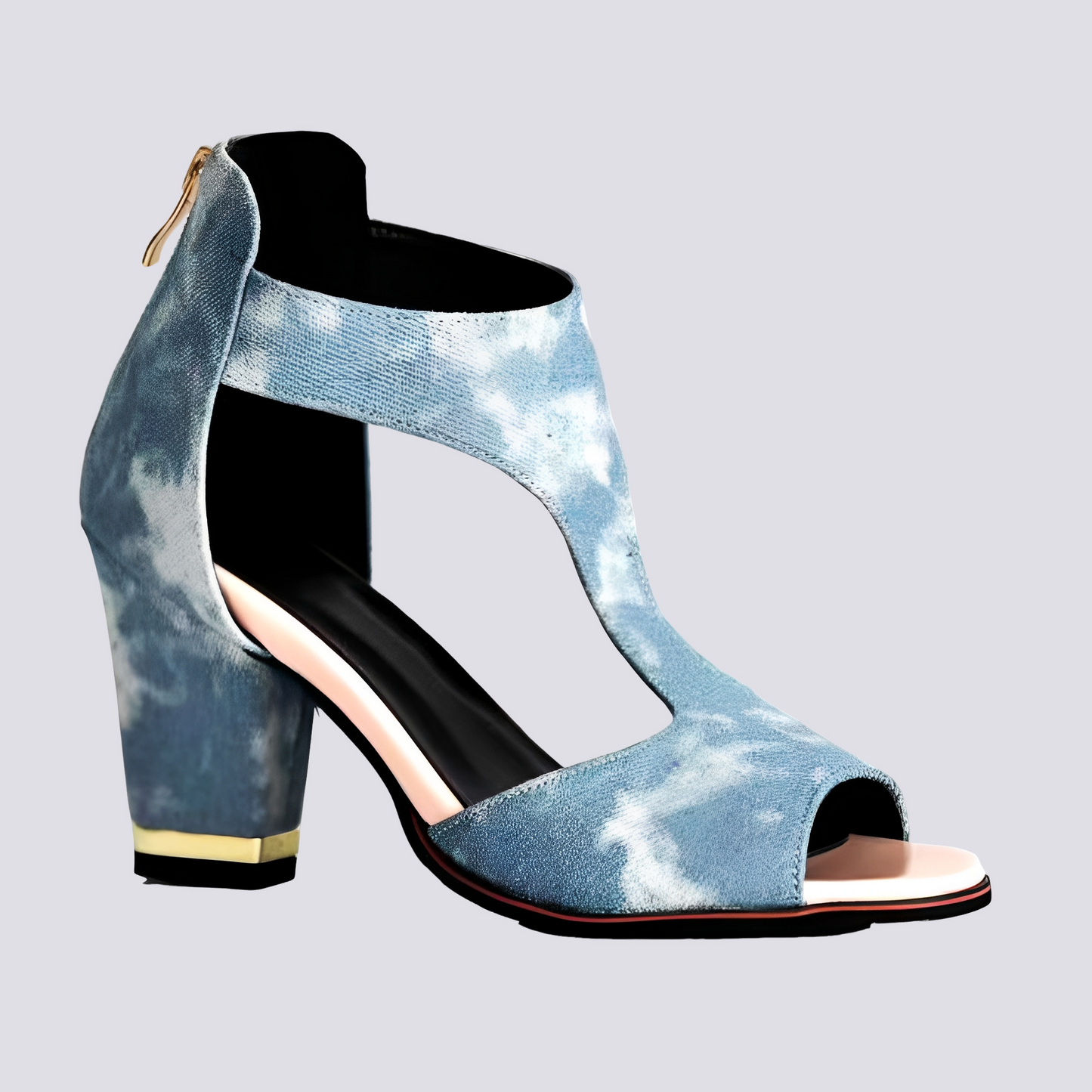 Monica - Stilvolle Sandaletten mit Reißverschluss für Damen