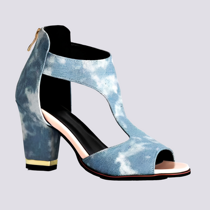 Monica - Stilvolle Sandaletten mit Reißverschluss für Damen