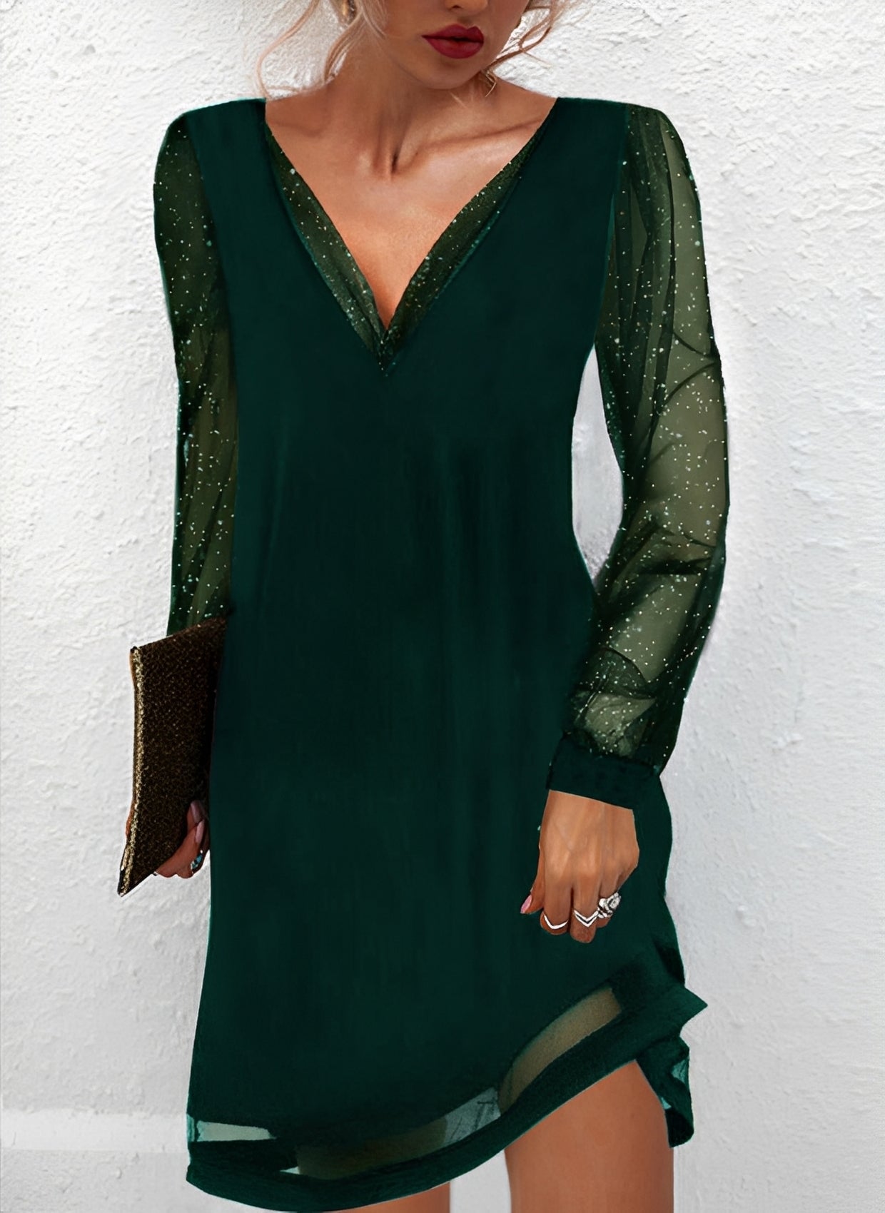 Hattie – Schickes Damenkleid mit kurzen Ärmeln