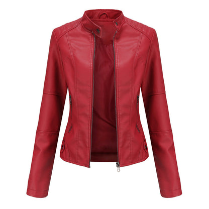 Martha - Schicke, figurbetonte Damenlederjacke