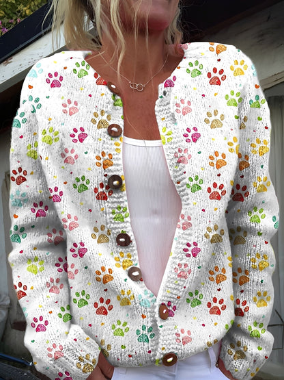 Kandace - Cardigan élégant pour femmes avec motif floral