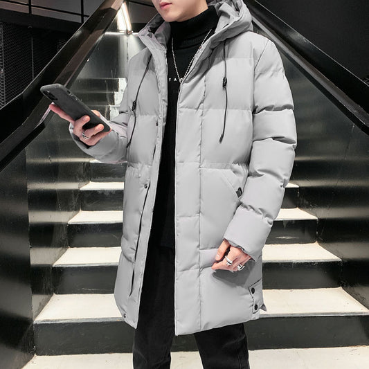 Riordan - Moderne Herrenjacke mit Kapuze aus Daunen