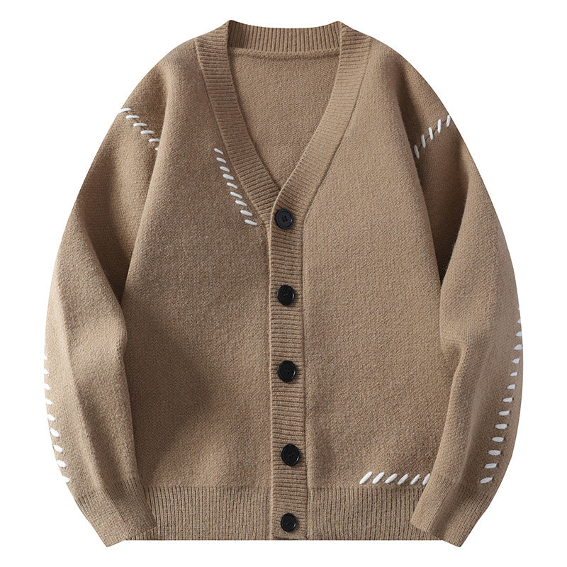 Timothy - Stilvoller Pullover mit Stickmuster per uomo