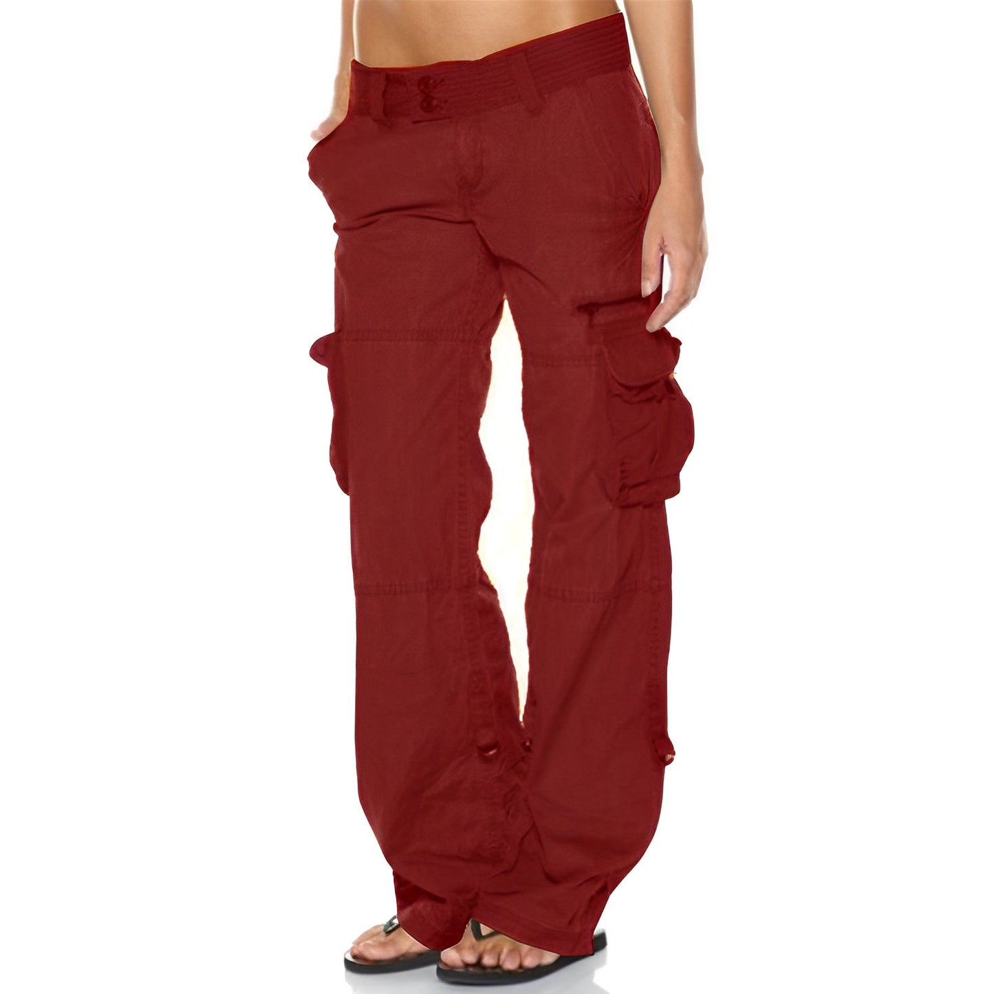 Aubrey - Bequeme Cargo-Hose mit Stretchbund für Damen