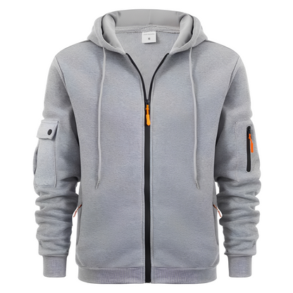 Randall - Giacca con cappuccio elegante da uomo