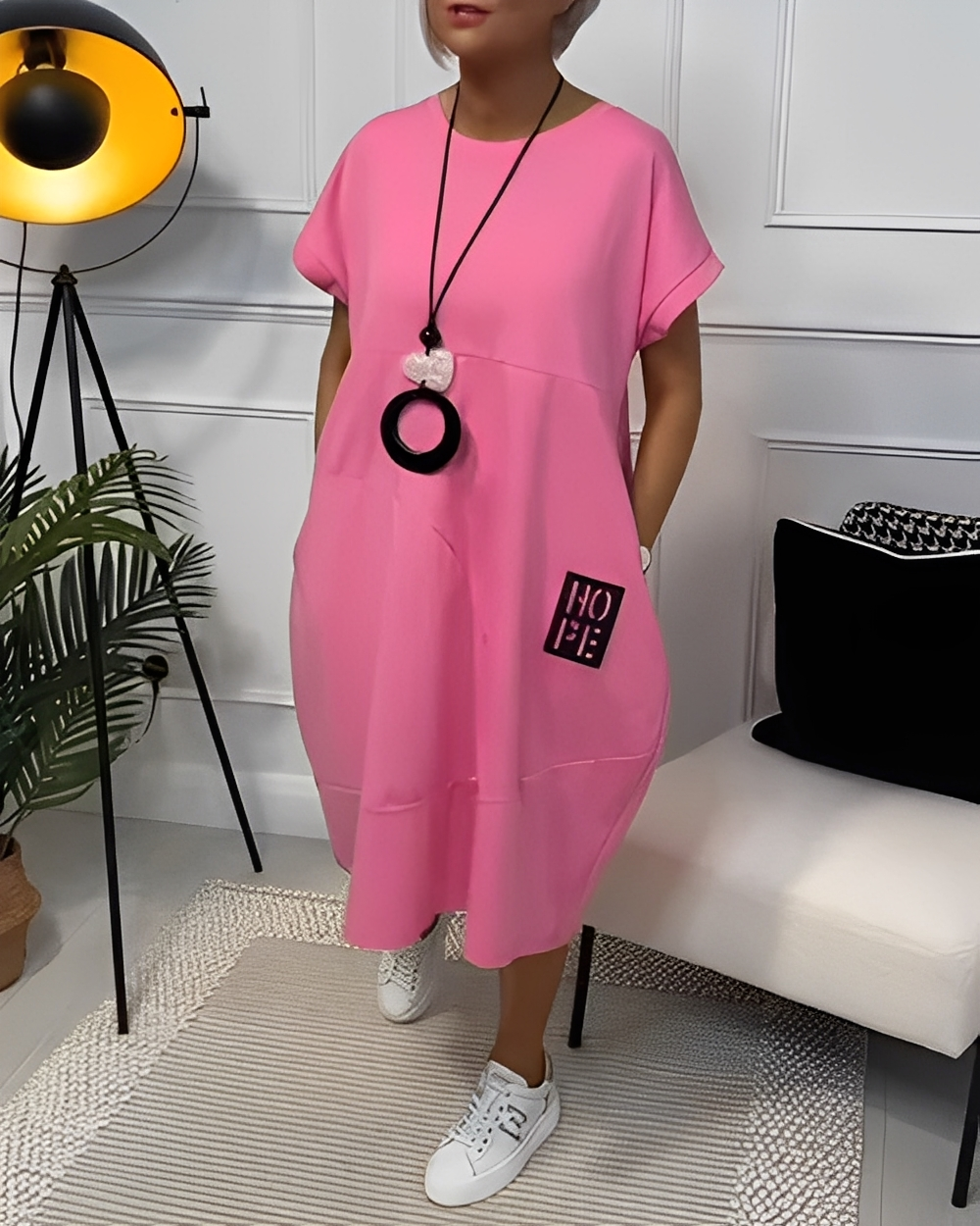Estelle - Einfaches, entspanntes Kleid für Damen