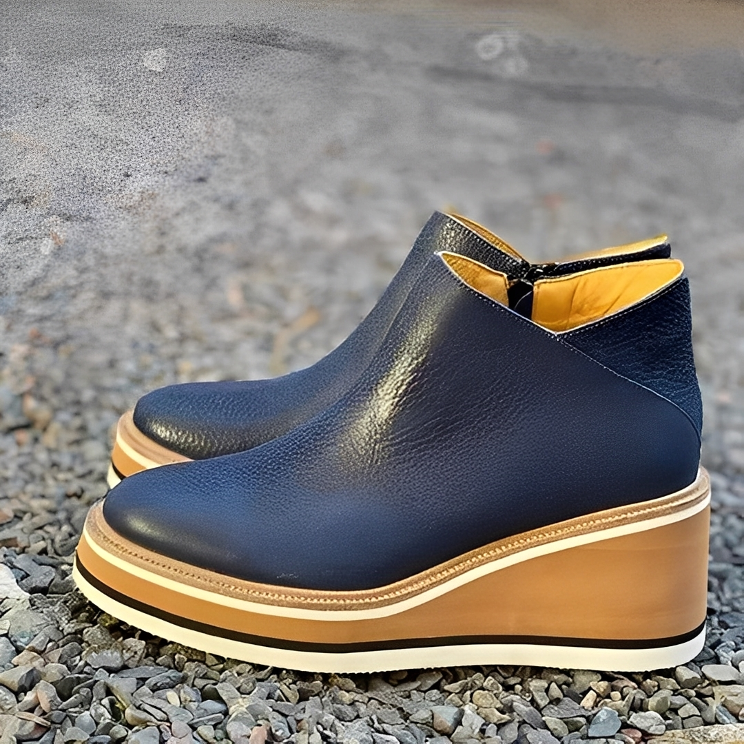 Lyana - Dámské zimní kotníkové boty se zipem