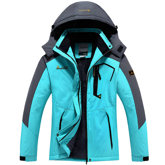Heather - Elegante, warme Damenjacke für den Winter mit Fleece-Futter