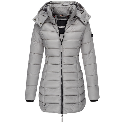 Jazmine - Stylish, warm coat for women with lining
