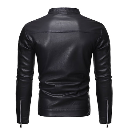 Theodore - Starke, eng sitzende Herrenlederjacke