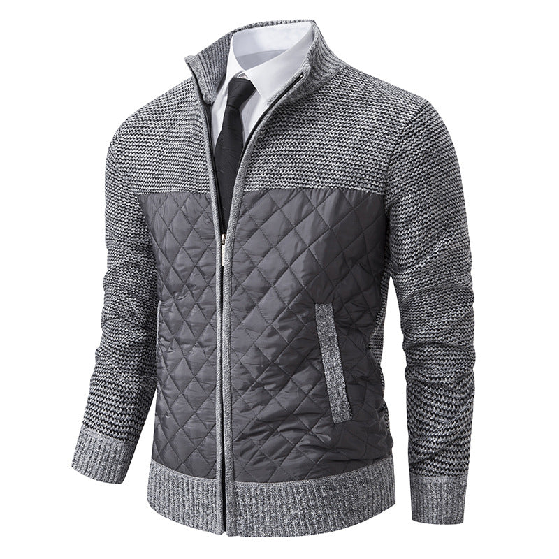 Denton - Stilvolle und warme Jacquard-Twill-Jacke für Herren