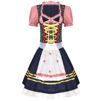 Ellen - Trendiges Oktoberfest-Dirndl-Minikleid für Frauen