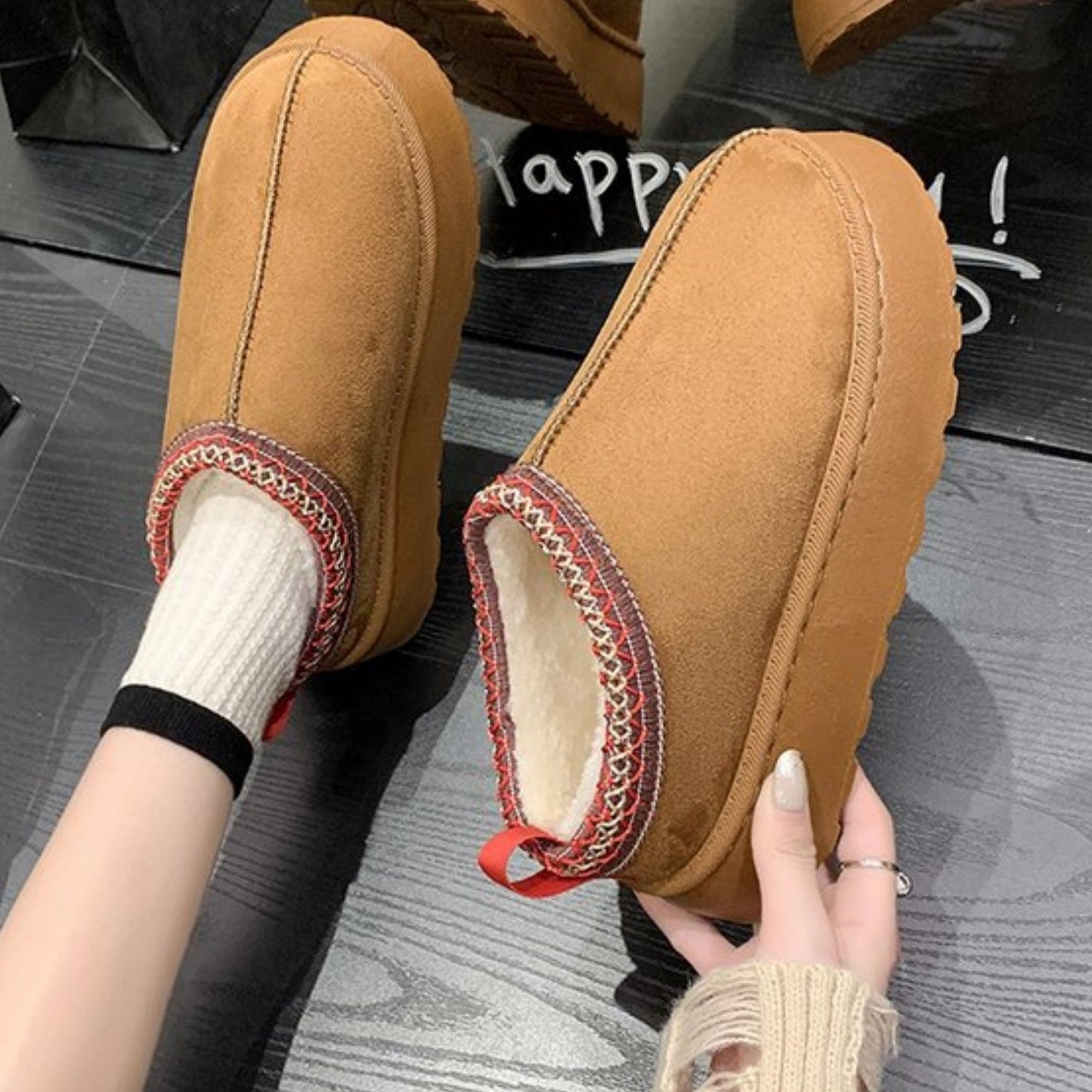 Audrey – Winterstiefel Mode Stil Muffin