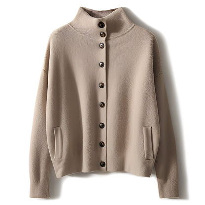 Evelynn - Schicker Damenpullover mit hohem Kragen