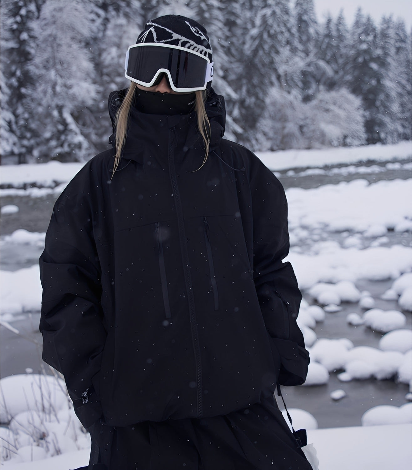 Morgan - stylowa unisexowa kurtka narciarska