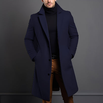 Clifton - Stylish Wool Trench Coat for Men