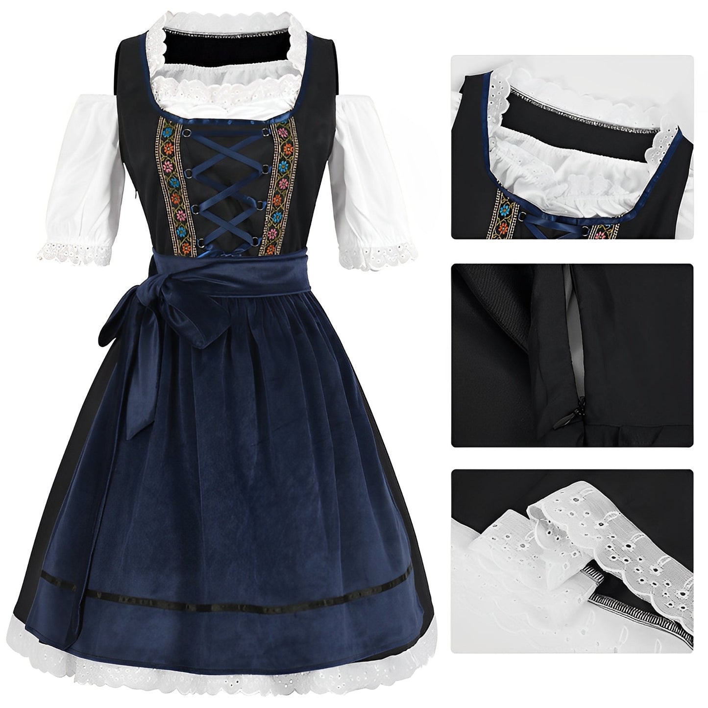 Joelle - Traditionelles Damen-Dirndl fürs Oktoberfest