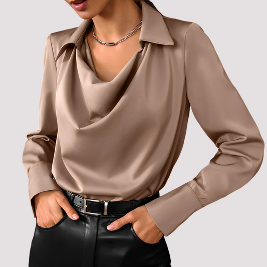 Eleanor - Stilvolle Damenhemdbluse