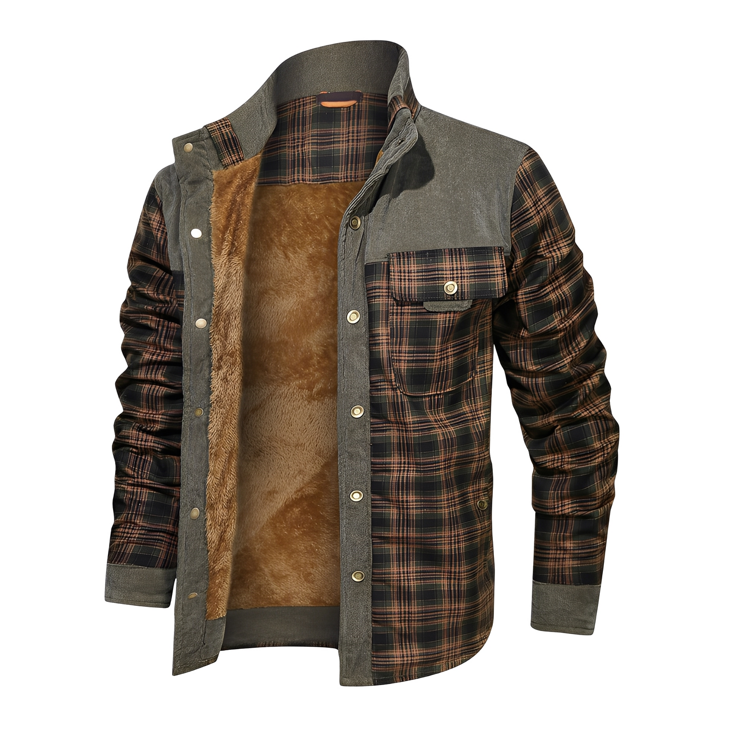 Harmon - Elegancka kraciasta marynarka męska