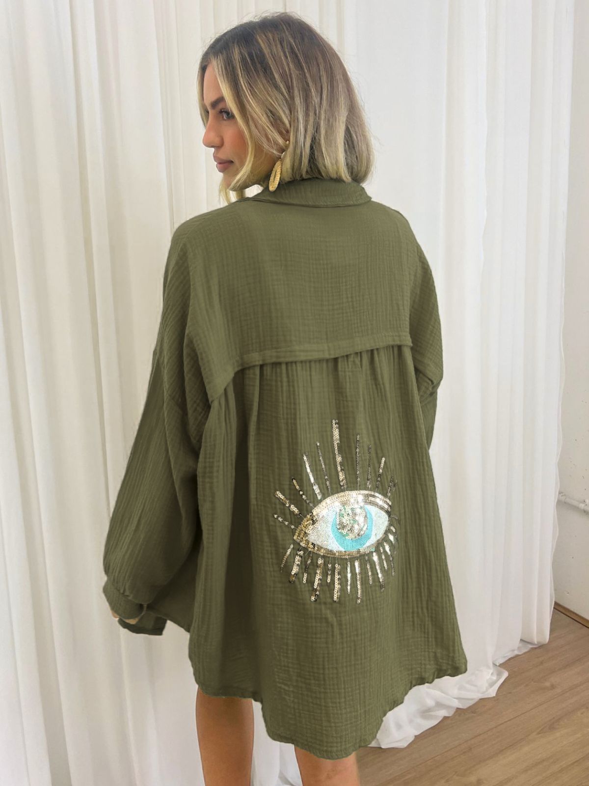 Giada – haftowany oversize kimono