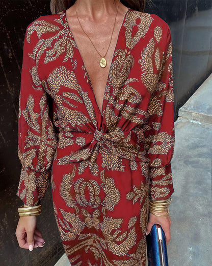 Irma - Schlankes Langes Uni-Sommerkleid