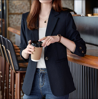 Claudia - Damenblazer mit elegantem Karomuster