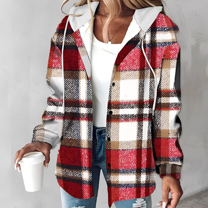 Briana - Wygodna, ciepła damska bluza z kapturem