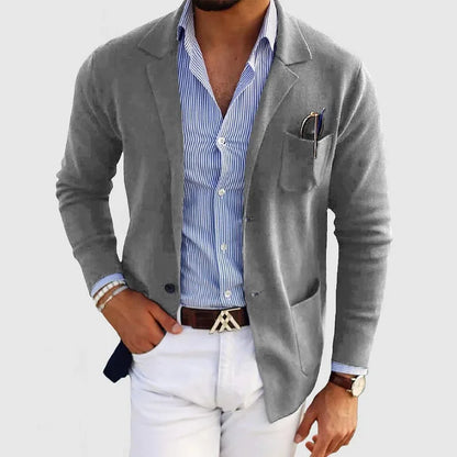 Nico – Blazer élégant pour homme avec col à revers et boutons