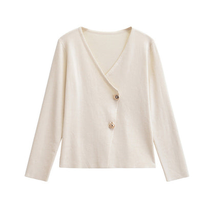 Helena - Schicker Damen-Cardigan mit ungleichmäßigem Design