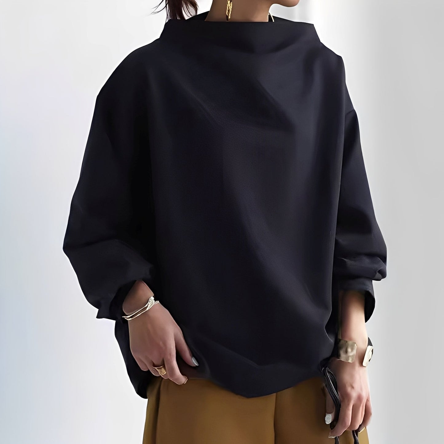 Amélia - Damen Pullover mit Rollkragen