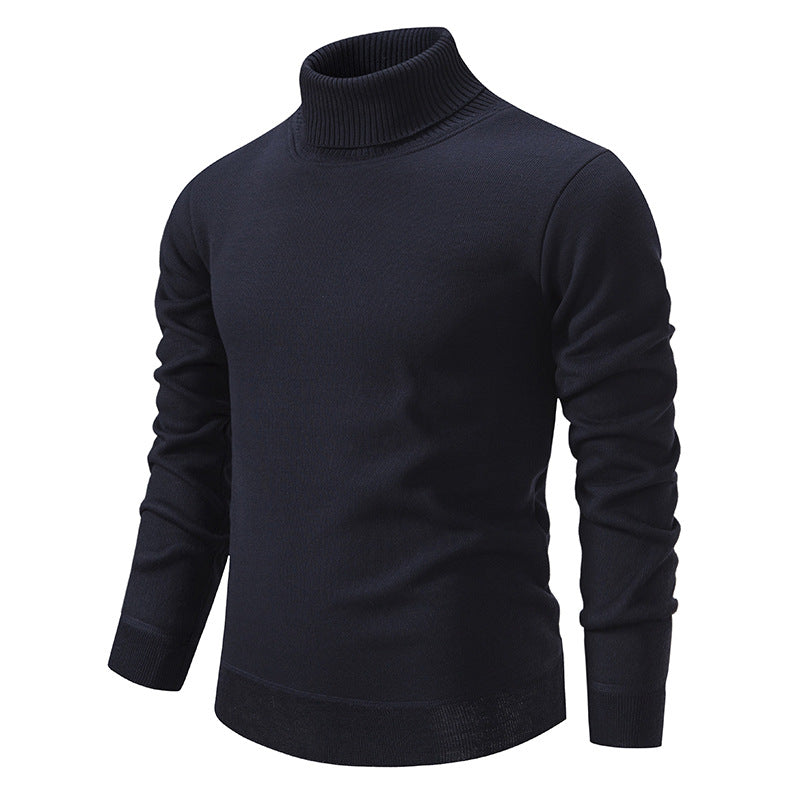 Antony - Men's Cotton Turtleneck Sweater in Relaxed Style
