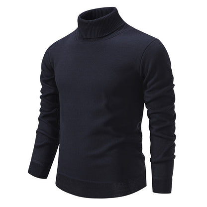Antony - Men's Cotton Turtleneck Sweater in Relaxed Style