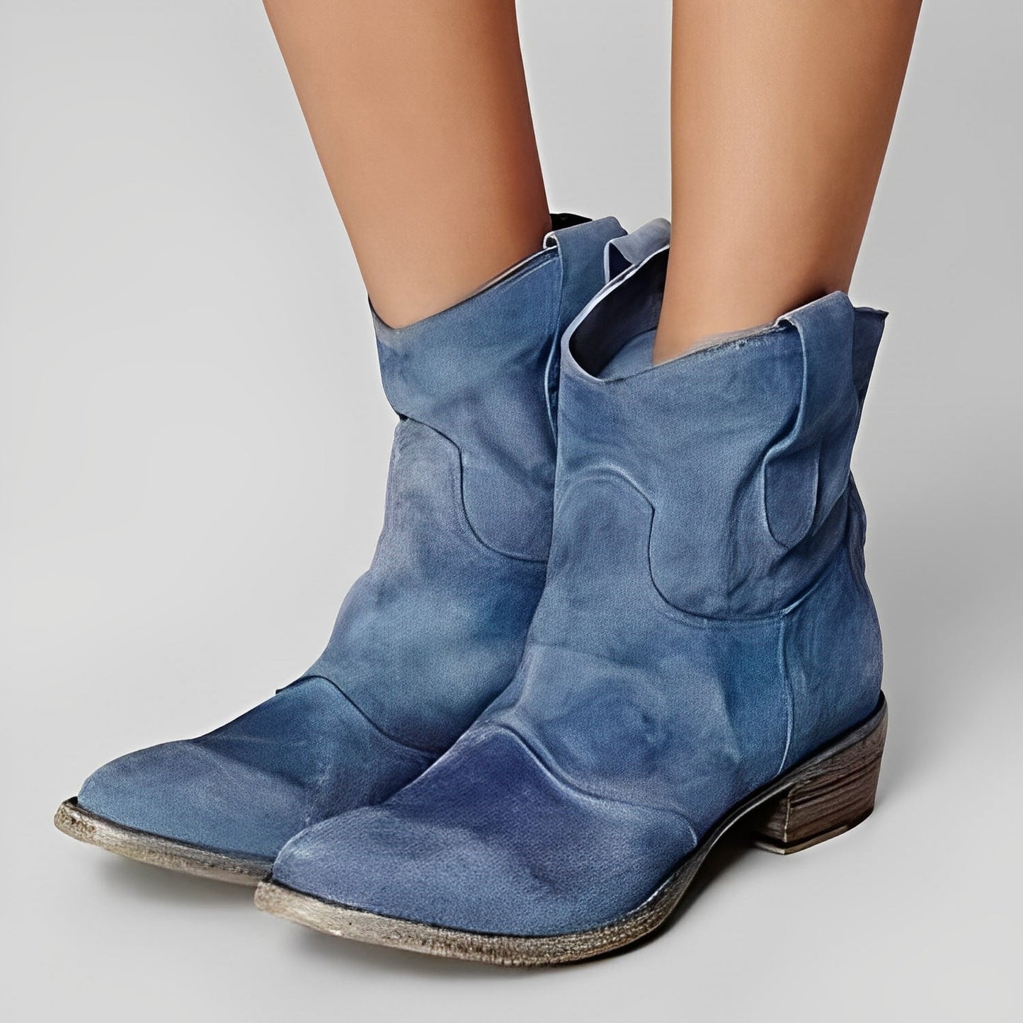 Margaret - Bequeme Frauenlederstiefeletten