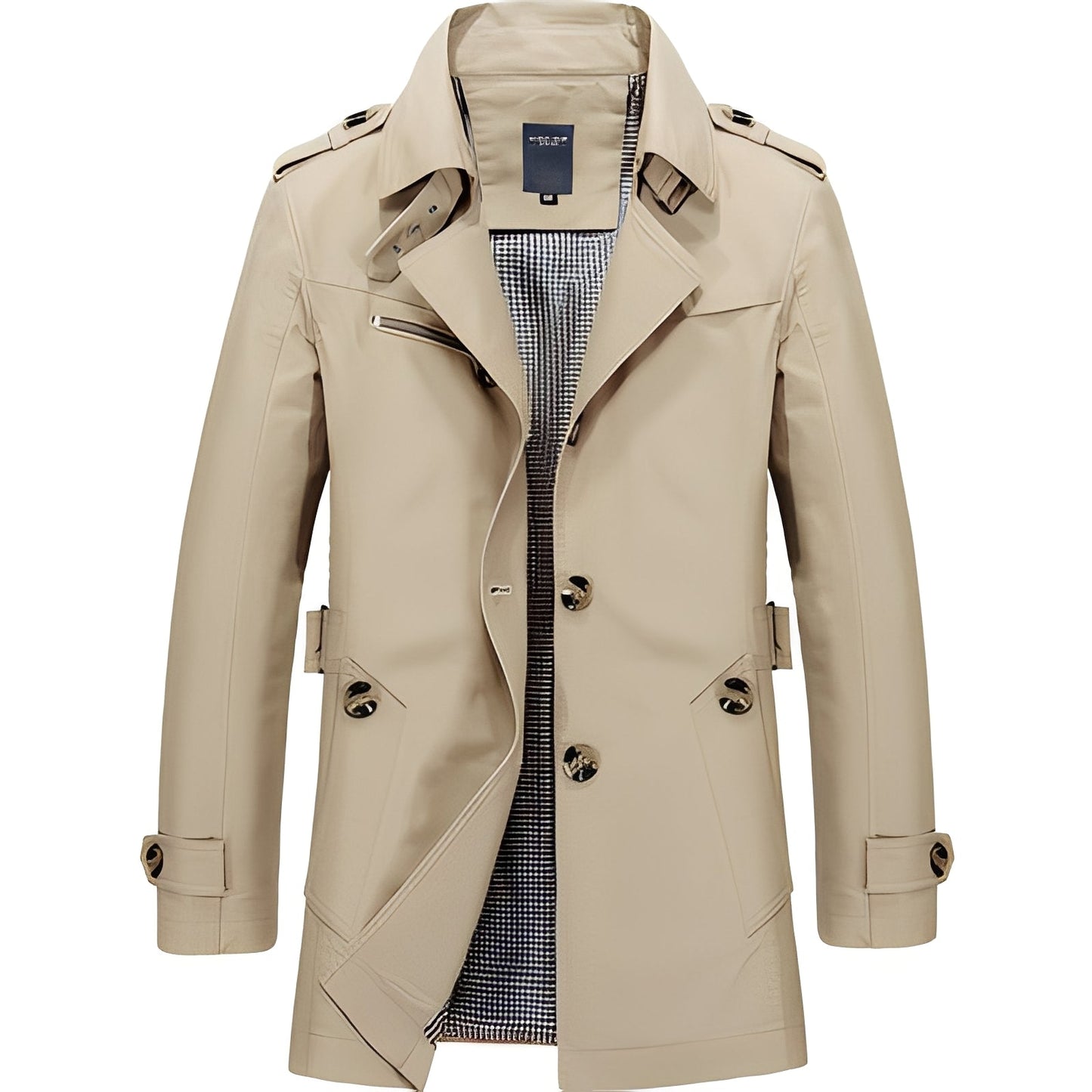 James - Stylish Men's Trench Coat