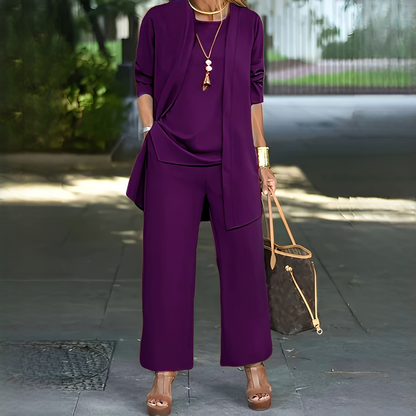 Aurella - Stilvolles dreiteiliges Set für Damen