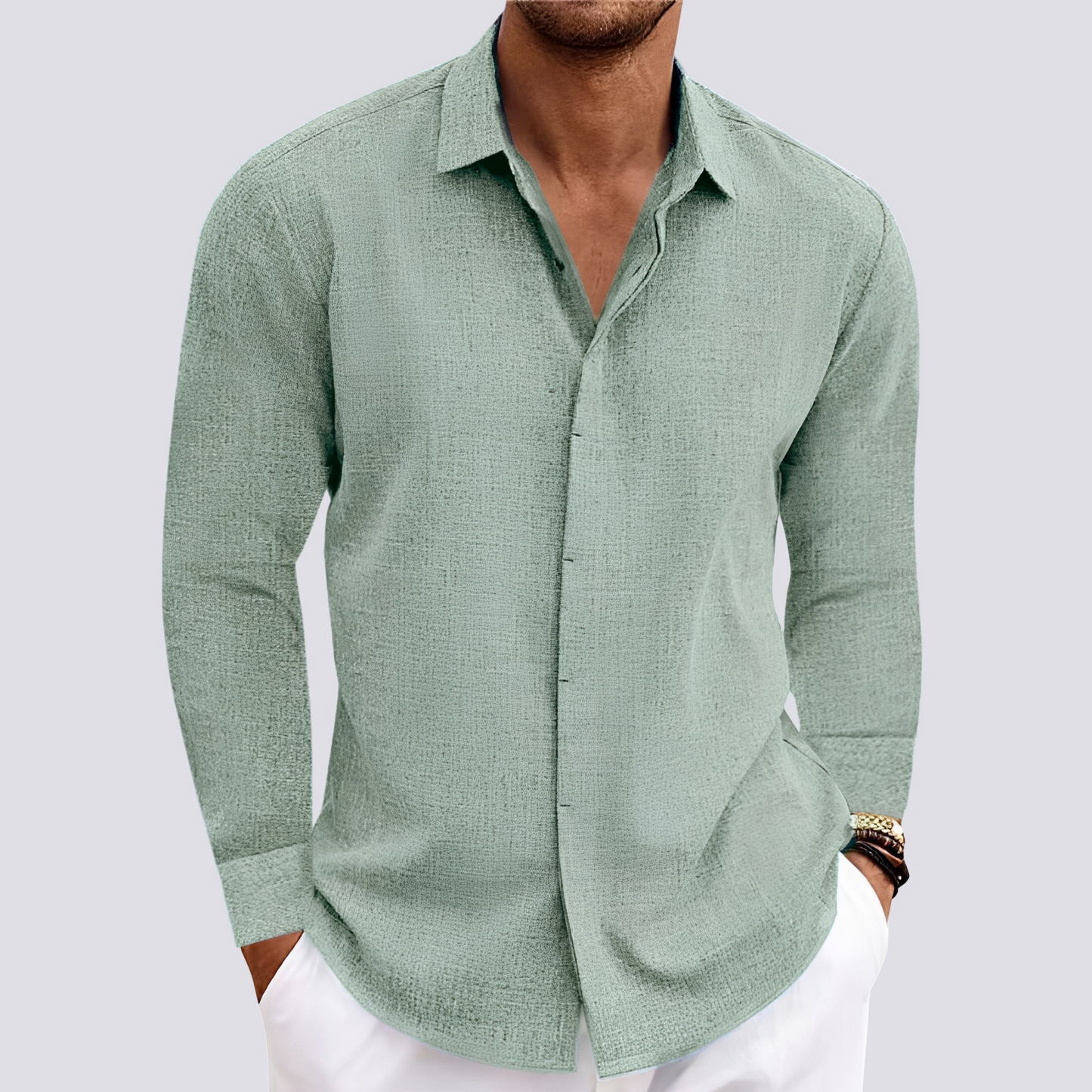 Joseph - Entspanntes Langarmhemd für Herren