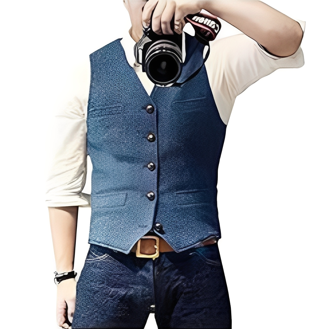 Ismaël - Stilvolle und entspannte Herbstweste für Herren