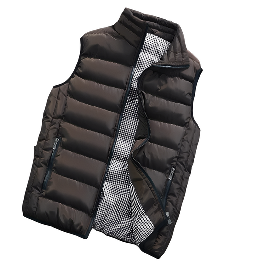 Bernard - Gilet imbottito da uomo moderno e impermeabile