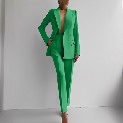 Marguerite - dámská sada obleku s dlouhým blejzrem pro formální příležitosti