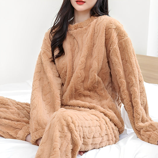 Kilie - Comfortable, cozy fleece duo set for women