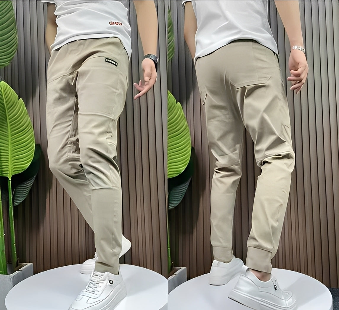 Gauthier - Pantaloni cargo elasticizzati da uomo