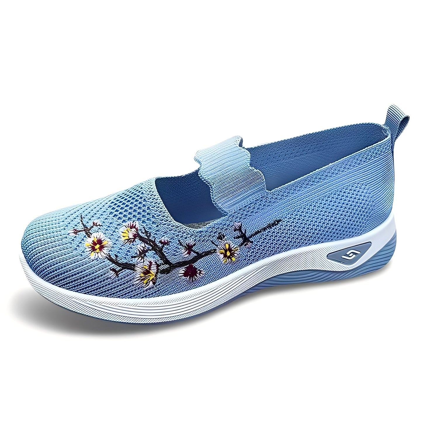 Jazmin - Comfortable and breathable women's shoes with embroidery