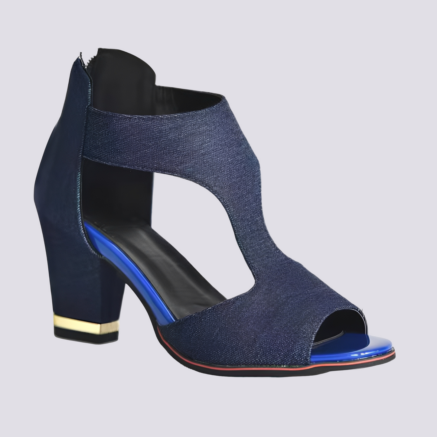 Monica - Stilvolle Sandaletten mit Reißverschluss für Damen