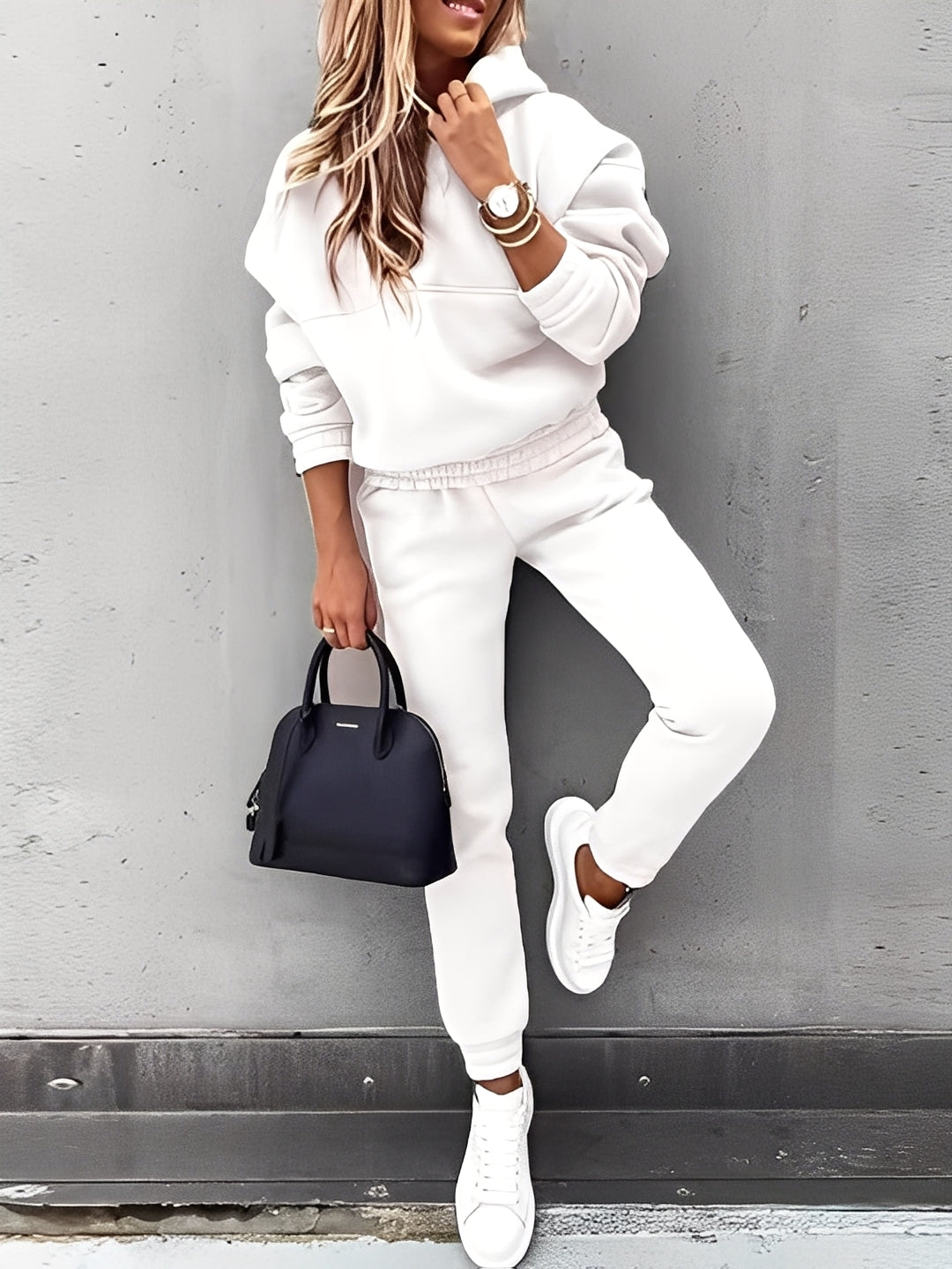 Dianna - Ensemble de jogging tendance pour femmes avec capuche