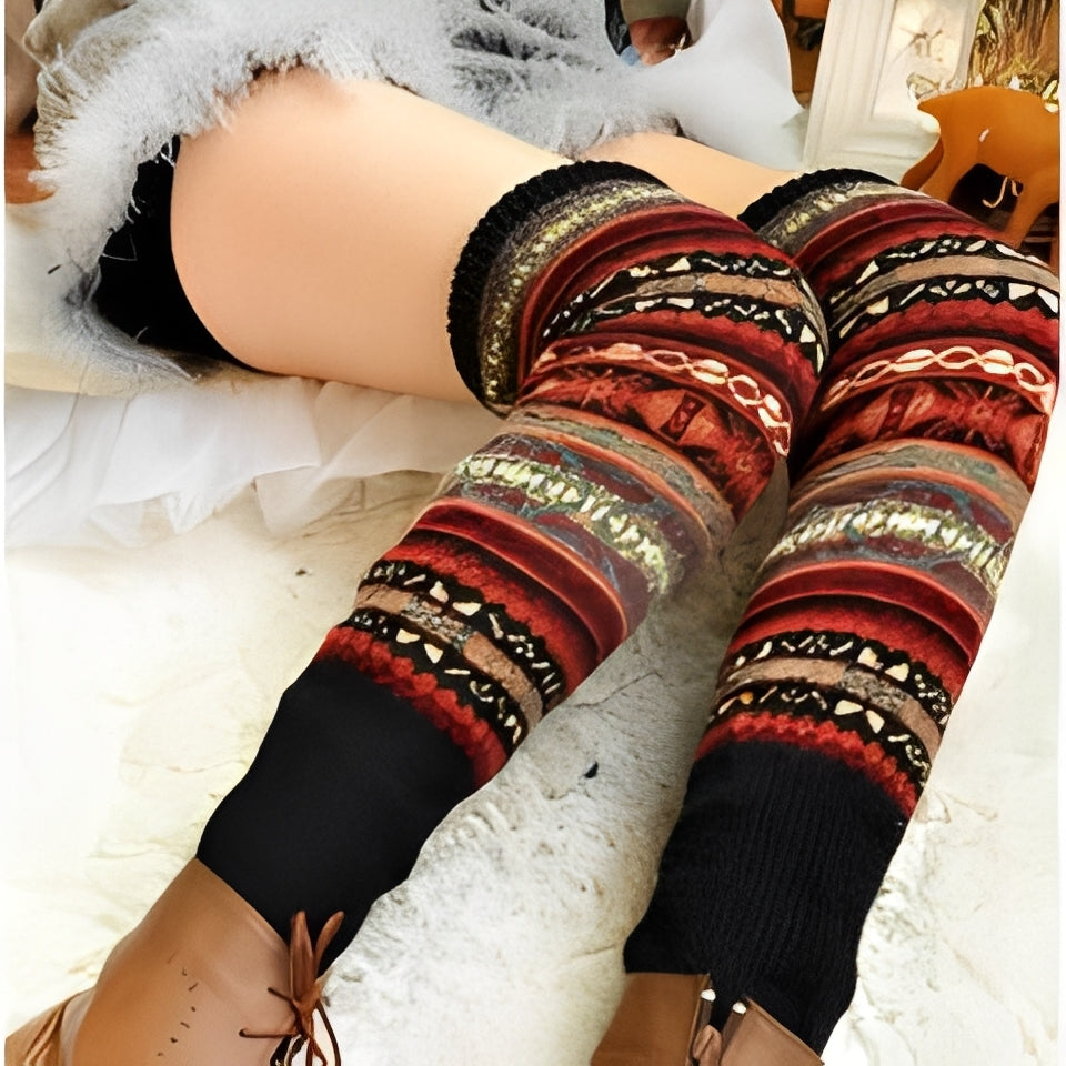 Suzanna - Modische, warme, dicke Baumwollsocken für Frauen