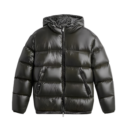 Micheal - Men's down jacket with modern hood