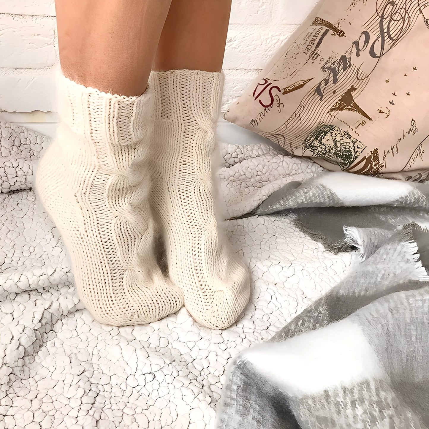 Dorothy - Kuschelige Wollsocken für Frauen