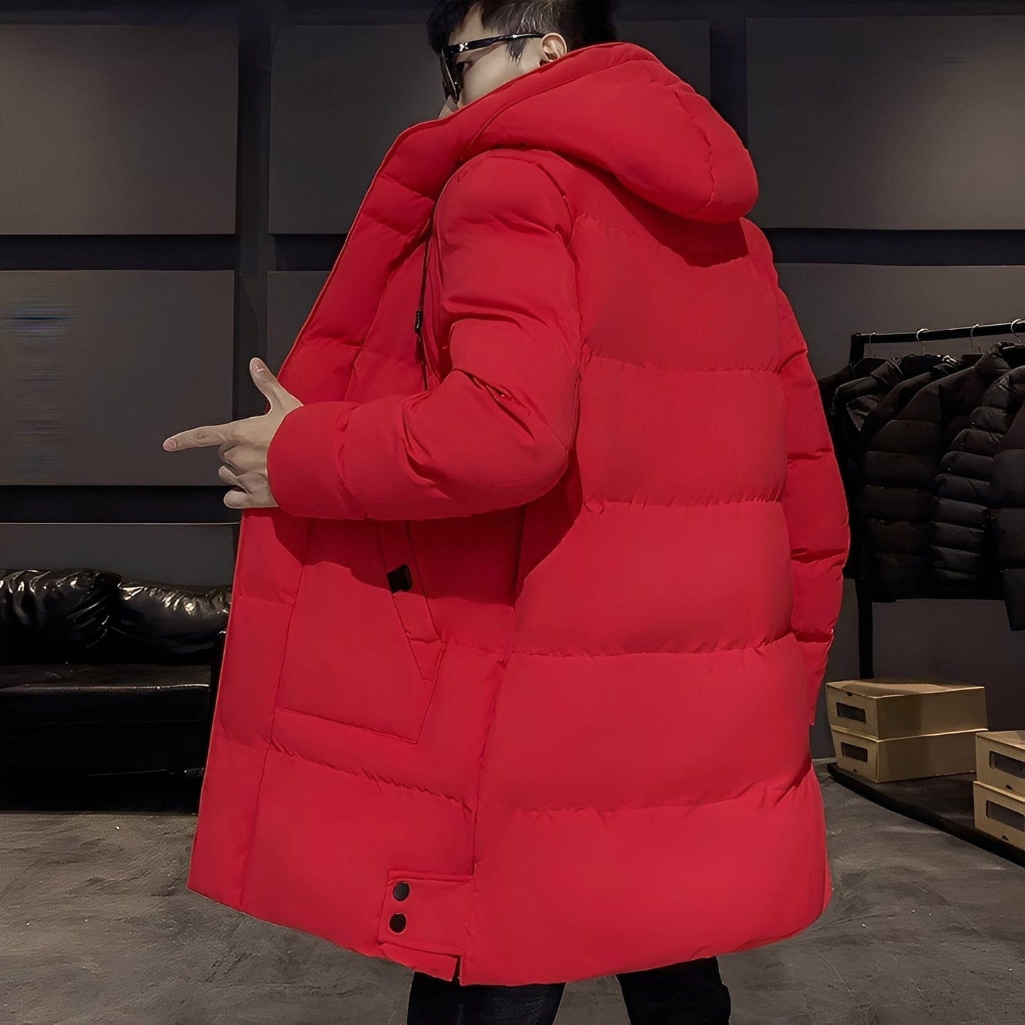 Bryan - Schicke, warme Parkajacke für Männer